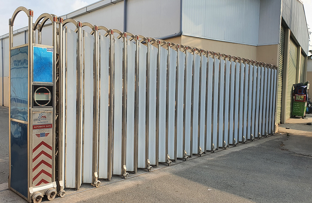 Cổng Xếp Tự Động